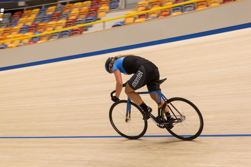 Measuring your heart rate in a separate test? Why not go all out and give <em>track cycling<em> a try?