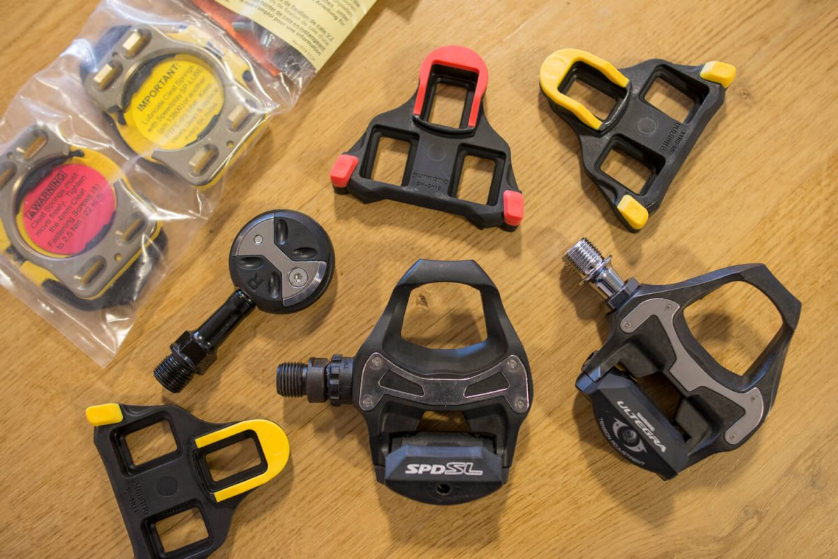 Clip-in pedals come in many different types.