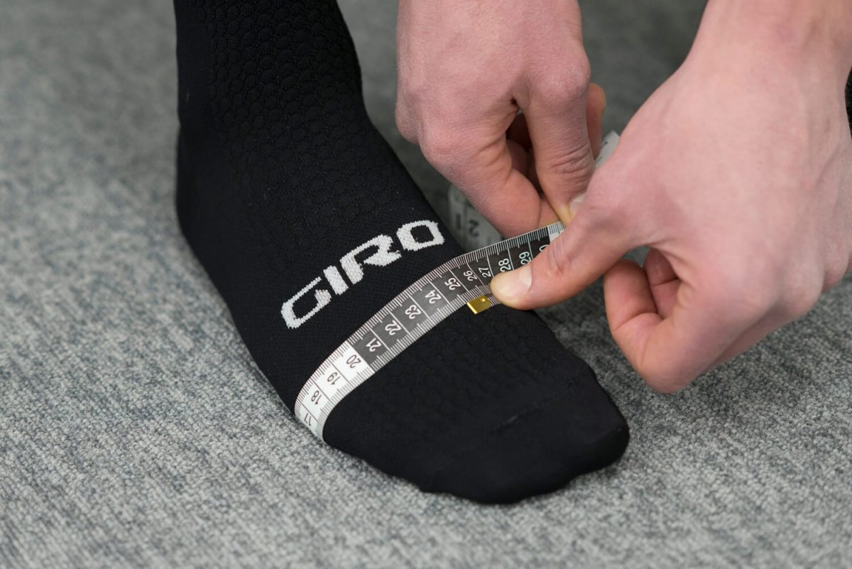 Cycling shoe sizing - Just a bit more measuring - Now also measure the circumference” width=